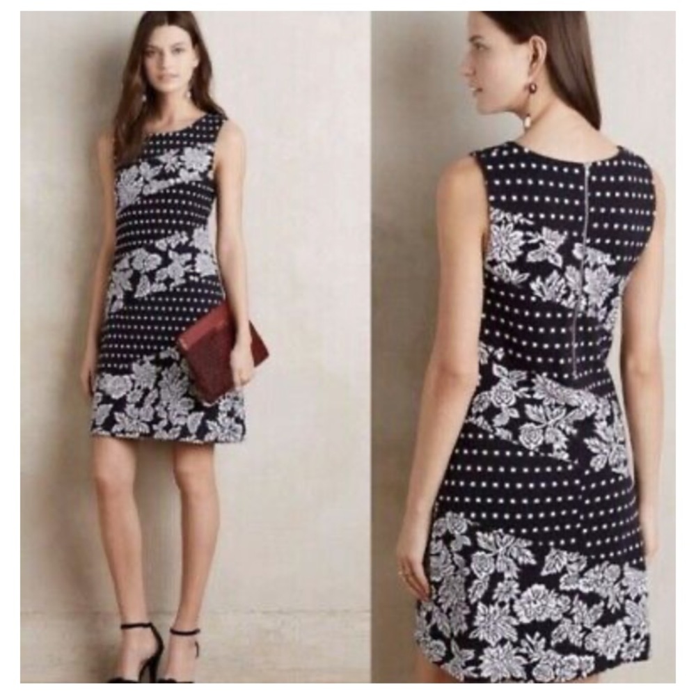 Anthropologie Maeve Floral Print Dress